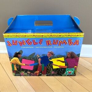 Jungle Rumba Game Discovery Toys New Sealed + Bonus Extra Clips 1995 Tag Game